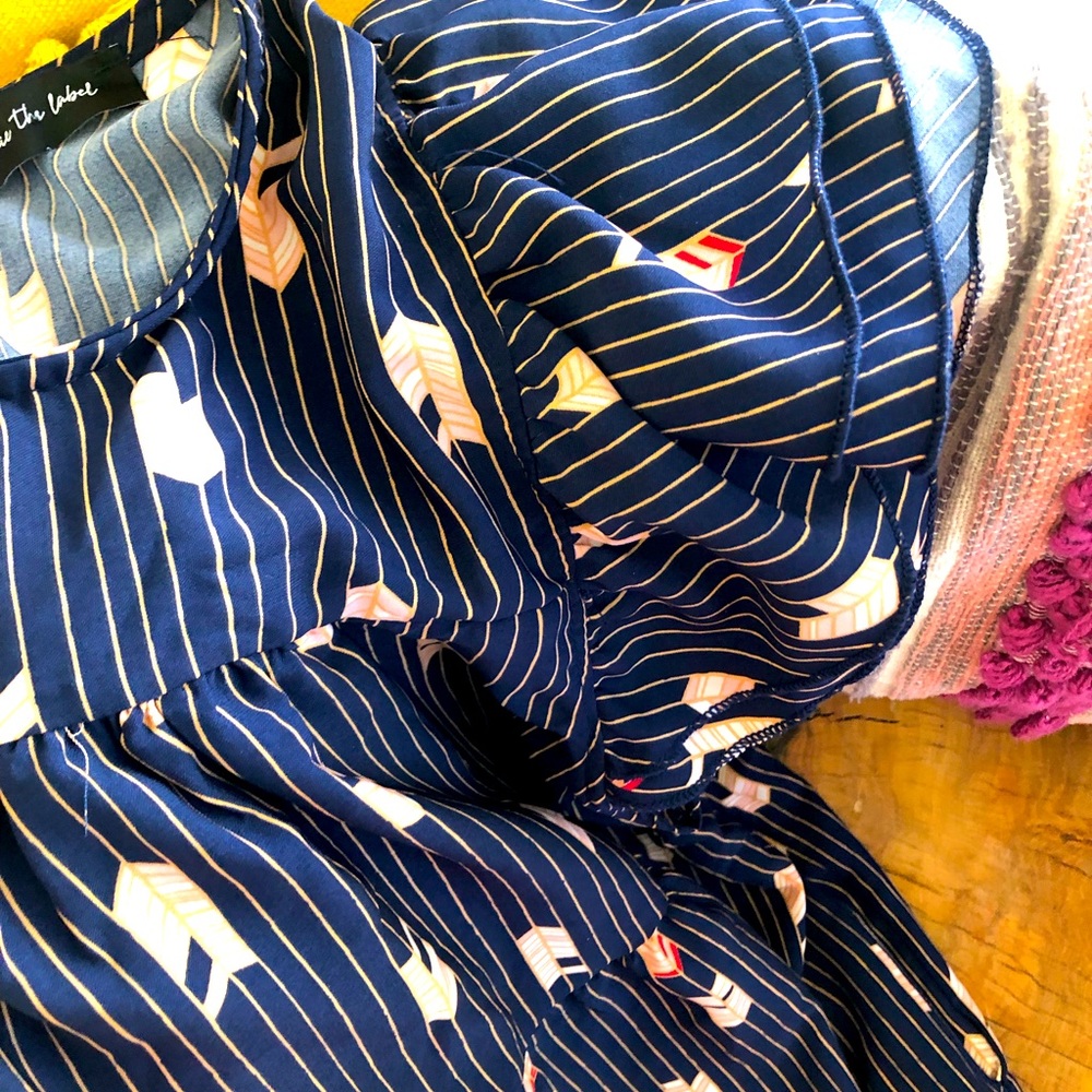 Jacqui the Label Navy Dress
